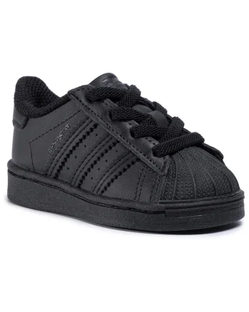 Pantofi sport copii,  FU7716 piele naturala, negru,