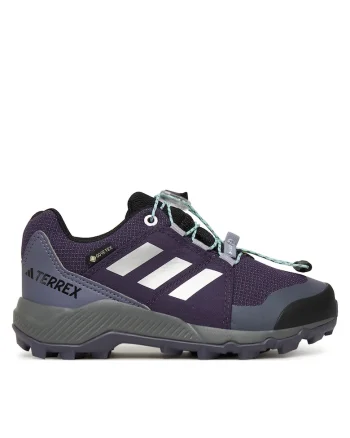Pantofi sport copii,  Terrex GORE-TEX, trekking, unisex, Aurplu/Silvmt/Seflaq, textil,