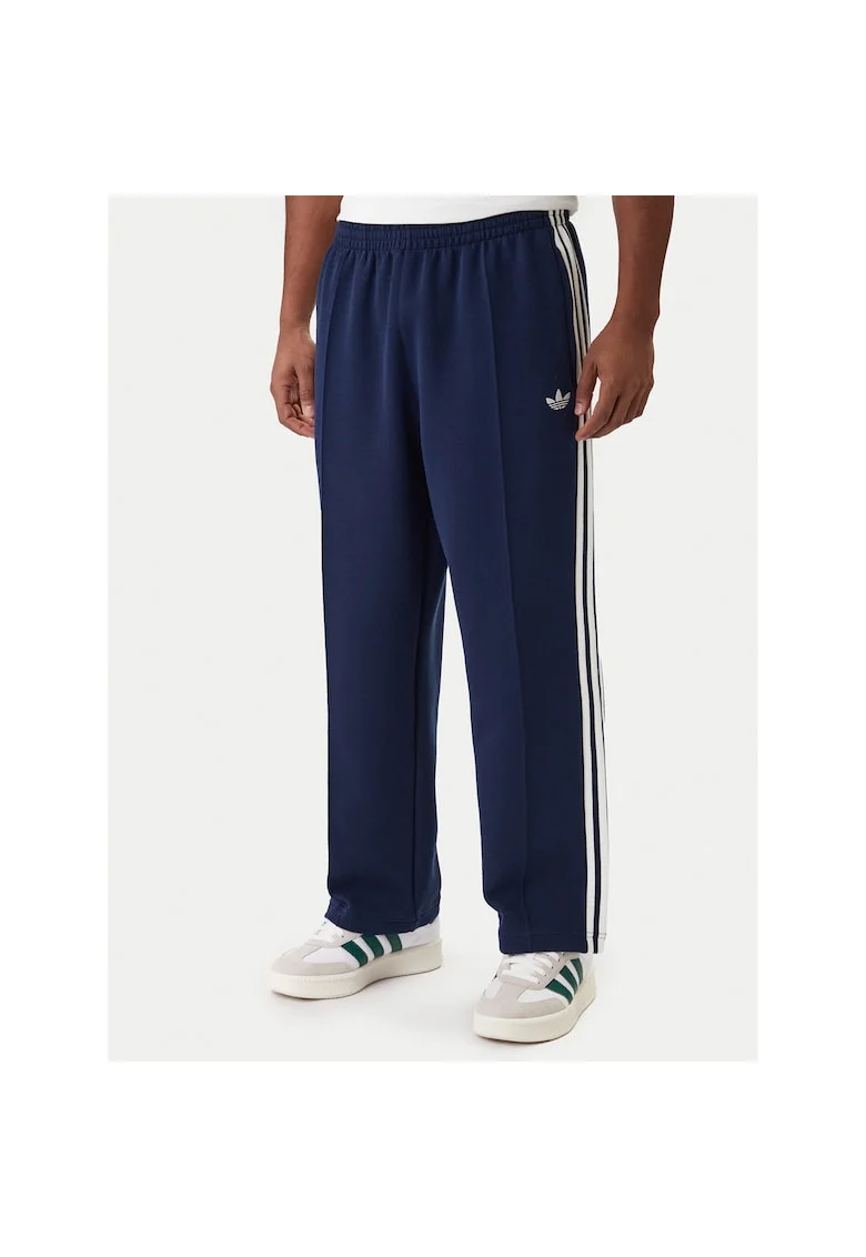Pantaloni sport barbati,  bleumarin, bumbac/poliester reciclat