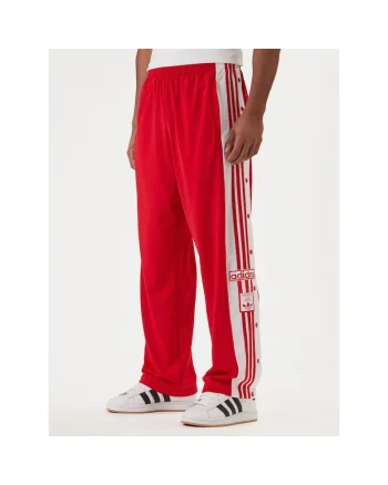 Pantaloni sport barbati,  poliester reciclat, rosu