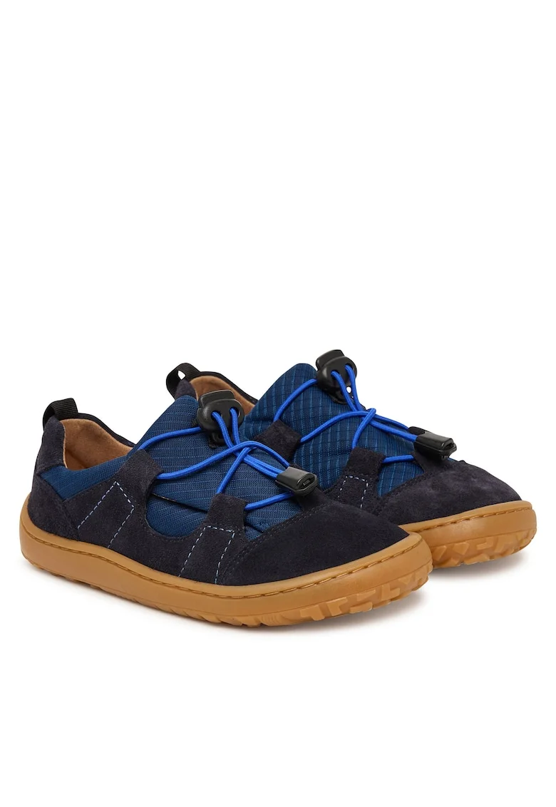 Pantofi sport copii,  piele intoarsa, confortabili, albastru