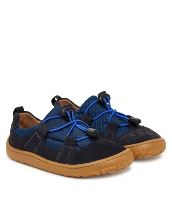 Pantofi sport copii,  piele intoarsa, confortabili, albastru