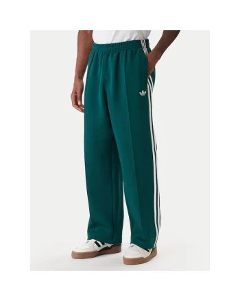 Pantaloni sport barbati,  bumbac si poliester reciclat, verde