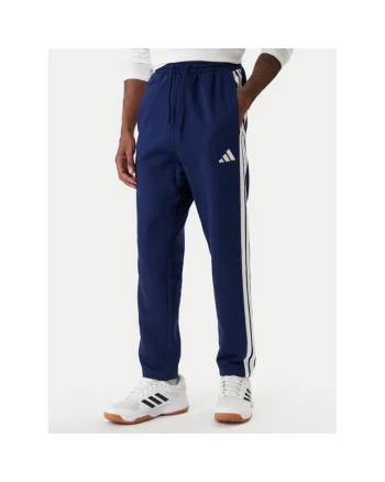Pantaloni sport barbati,  bleumarin, 55% bumbac, 36% poliester reciclat, 9% viscoza