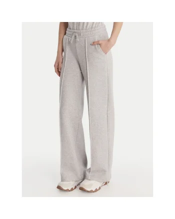 Pantaloni sport dama,  Gri, bumbac 85%