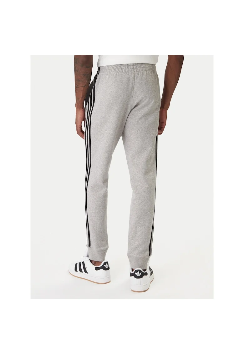 Pantaloni sport barbati,  gri, 70% bumbac, 30% poliester reciclat
