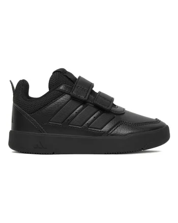 Pantofi sport copii,  sistem inchidere Velcro, negru, textil