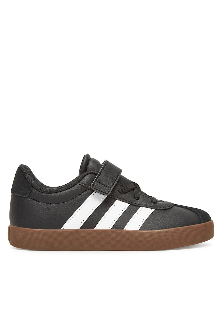 Pantofi sport copii  negru, sintetic, sistem inchidere Velcro,