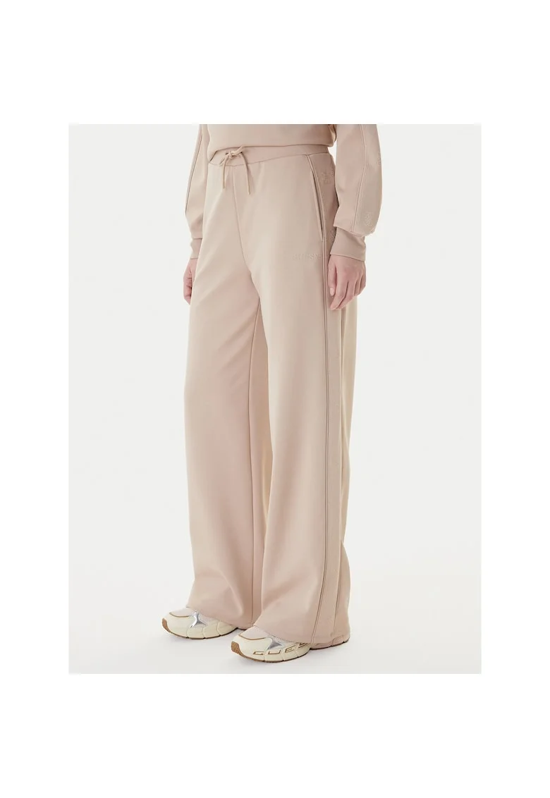 Pantaloni sport de dama,  poliester, bej