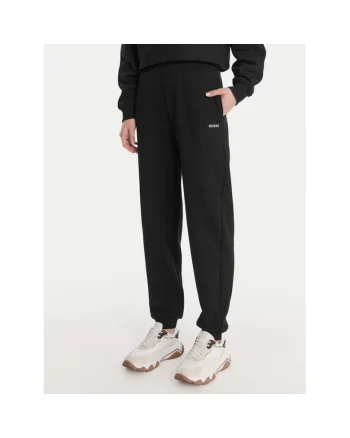 Pantaloni sport dama  bumbac negru, Negru