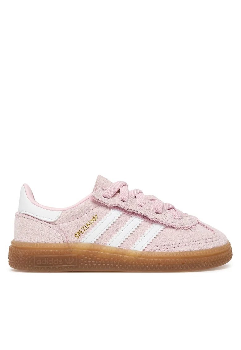 Pantofi sport copii,  Spezial piele naturala, roz, sistem inchidere Velcro,