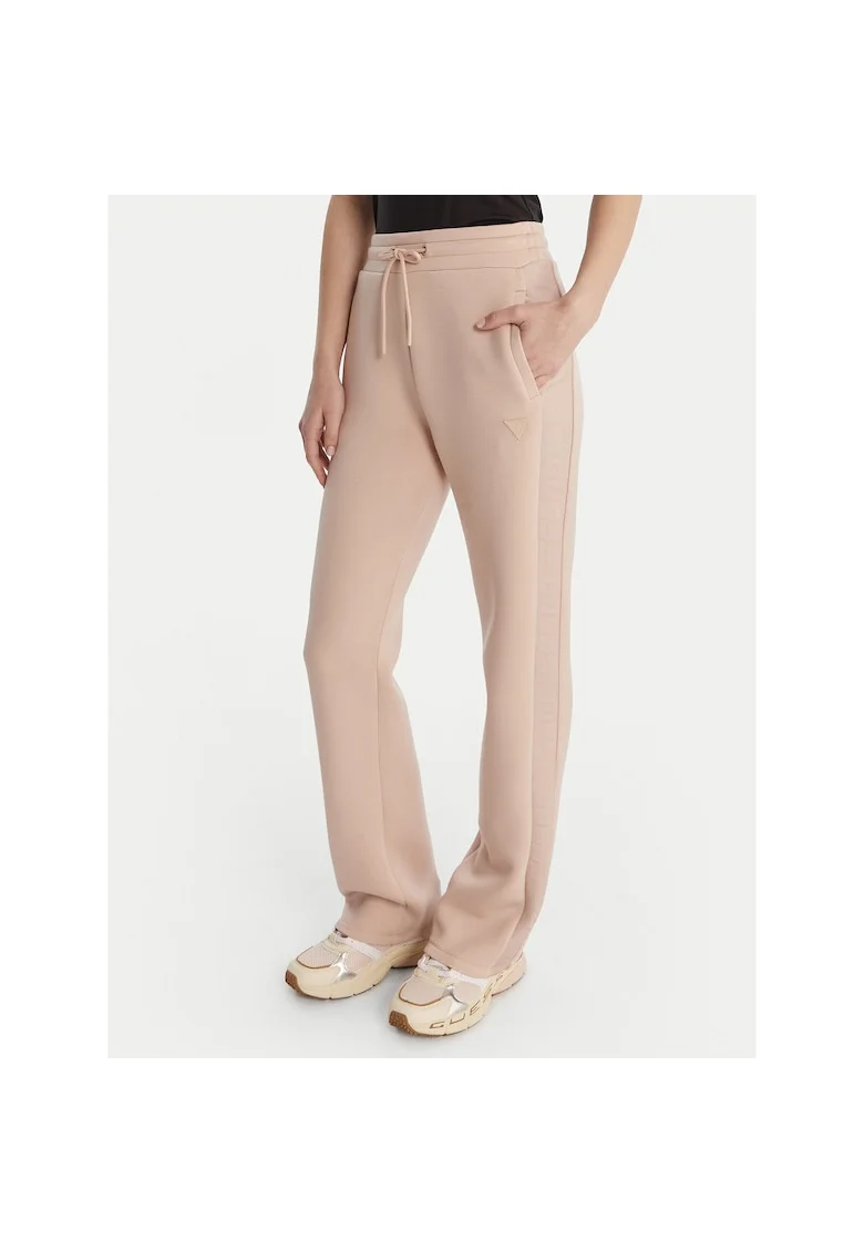 Pantaloni de trening  Poliester, Bej