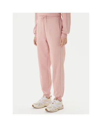 Pantaloni sport dama,  din poliester, roz