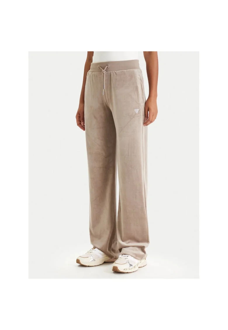 Pantaloni sport dama  bej, Bej