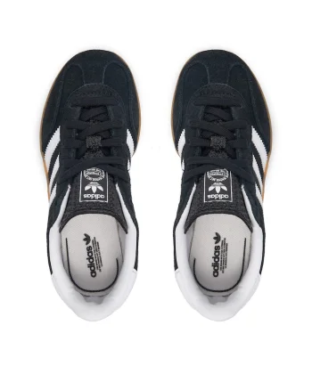 i copii, Adidas, piele naturala, negru