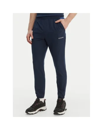 Pantaloni sport barbati,  bleumarin, poliester, elastan