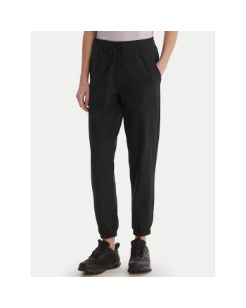 Pantaloni sport dama,  exterior, negru, nailon