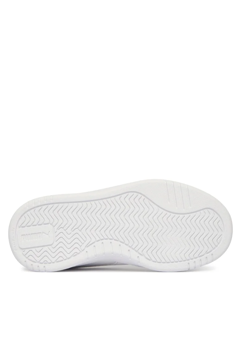 Adidasi unisex,  piele ecologica, alb,