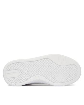 Adidasi unisex,  piele ecologica, alb,