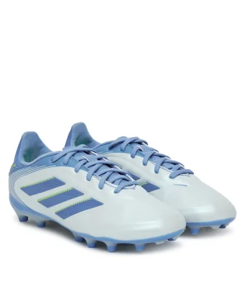 Ghete de fotbal unisex,  piele ecologica, albastru