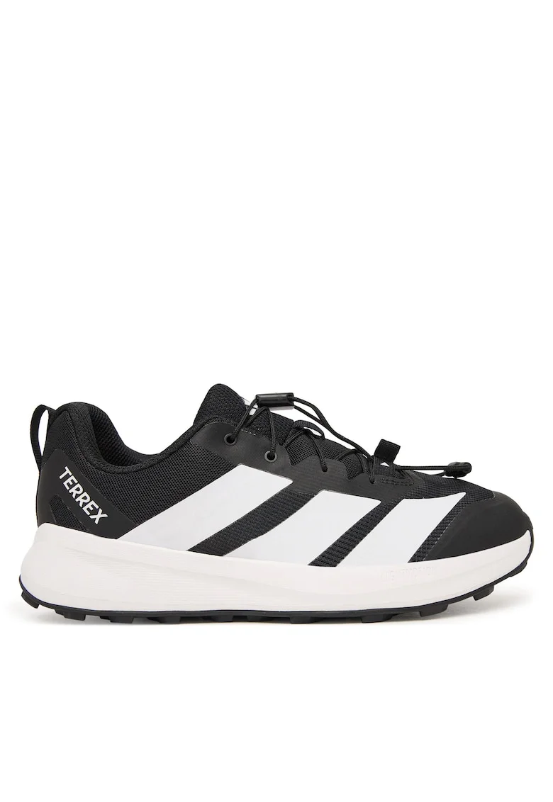 Pantofi sport copii,  trekking, negru, tesatura