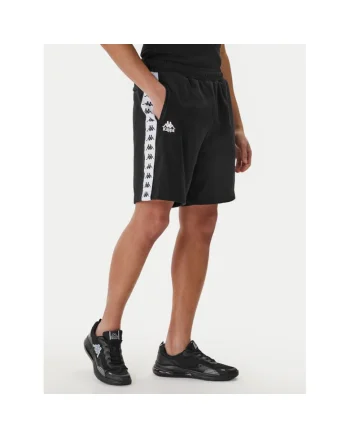 Pantaloni scurti sport Barbati,  bumbac, negru