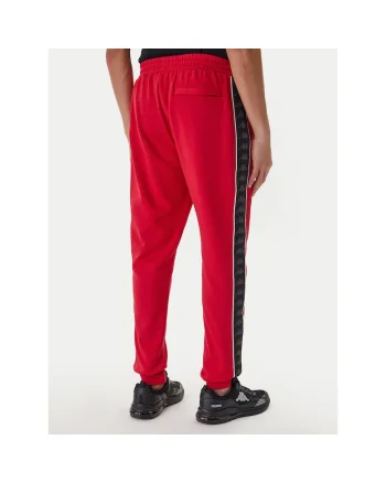 Pantaloni sport barbati,  bumbac, rosu, 80% bumbac,