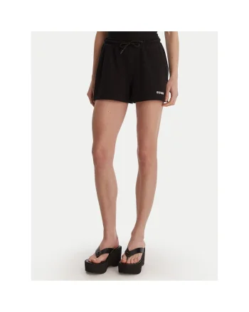 Pantaloni scurti sport dama,  bumbac, negru
