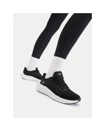 Pantofi sport dama,  alergare, confort, negru, textil