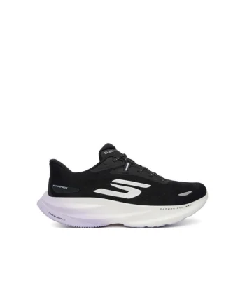Pantofi sport dama,  alergare, textil, negru, Negru