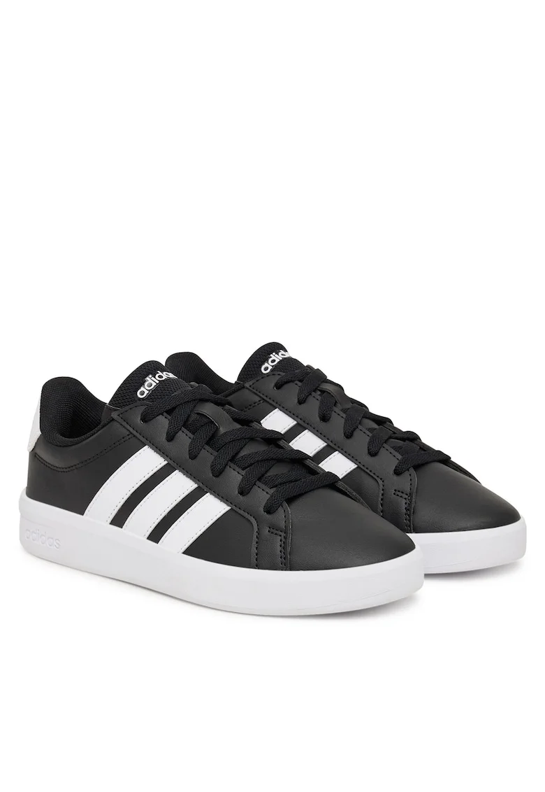 Pantofi sport copii,  durabili, negru, piele ecologica