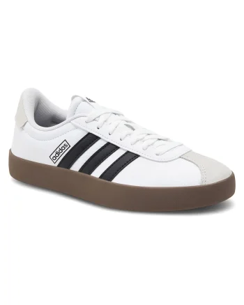 Pantofi sport dama,  sintetic, alb, talpa vulcanizata, amortizare usoara
