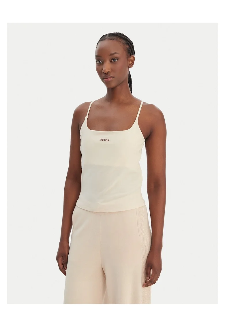 Top dama,  Lyocell, Ecru, 91% lyocell, 9% elastan