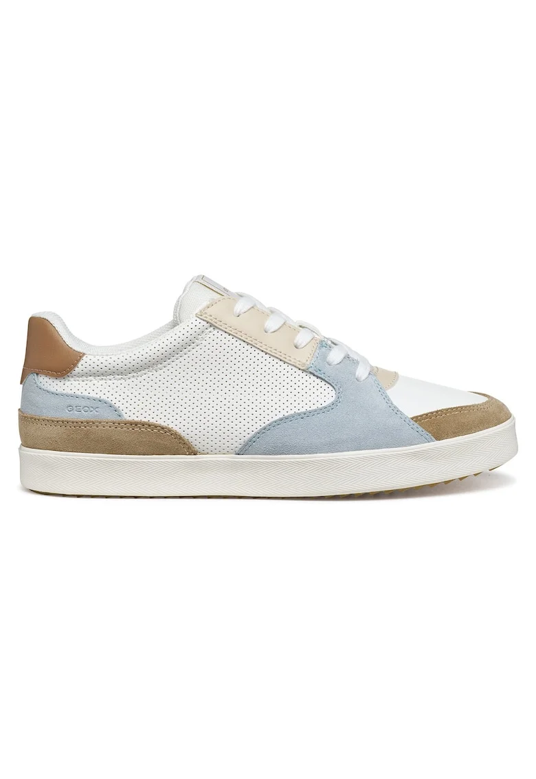Pantofi sport dama,  piele ecologica, alb,