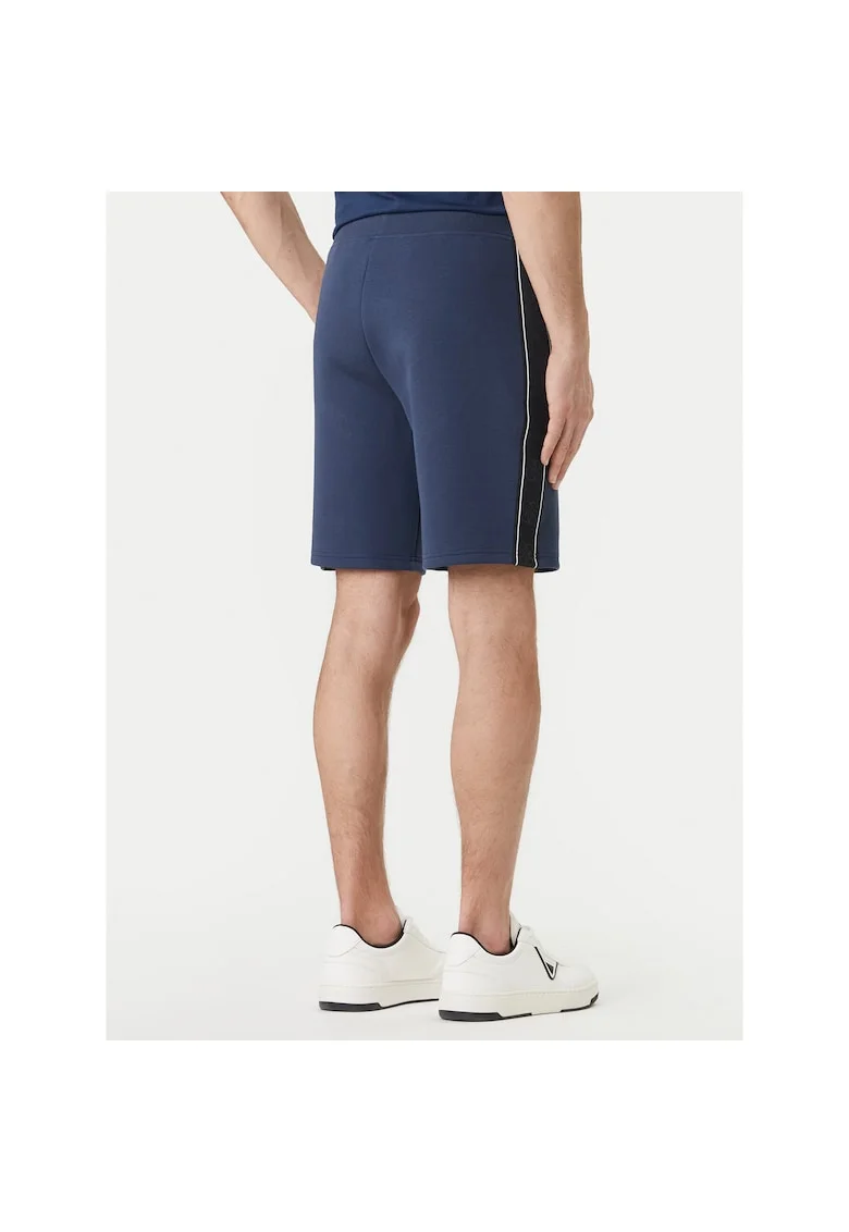 Pantaloni sport barbati,  bleumarin, bumbac si poliester