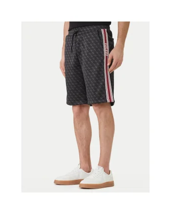 Pantaloni scurti sport Barbati,  poliester, negru