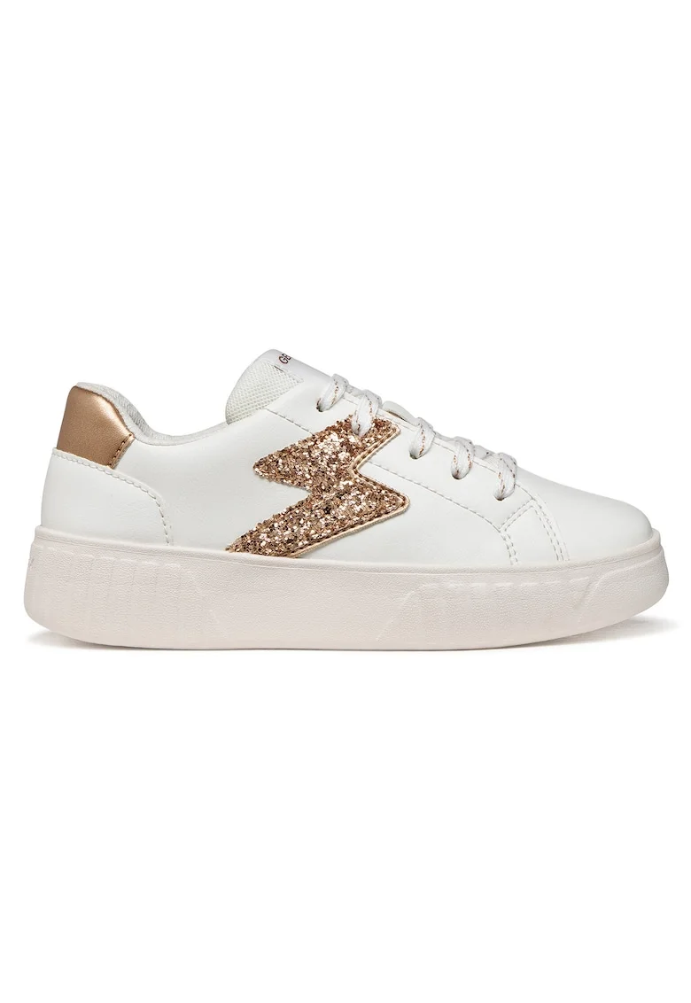 Pantofi sport copii,  alb, material sintetic, tehnologie respirabila