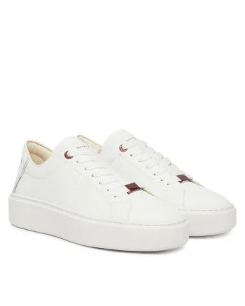 Pantofi sport dama,  piele naturala, alb,