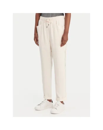 Pantaloni sport dama,  poliester, roz