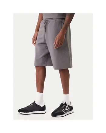 Pantaloni sport barbati,  bumbac, gri