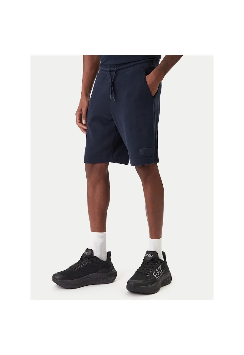 Pantaloni sport barbati,  bleumarin, 76% bumbac, 24% poliester