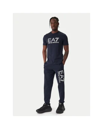Pantaloni de trening barbati, Bumbac, Bleumarin