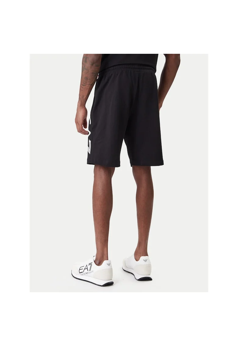 Pantaloni sport barbati,  bumbac, negru
