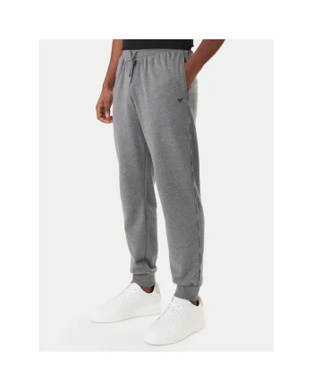 Pantaloni trening barbati,  bumbac/poliester, gri