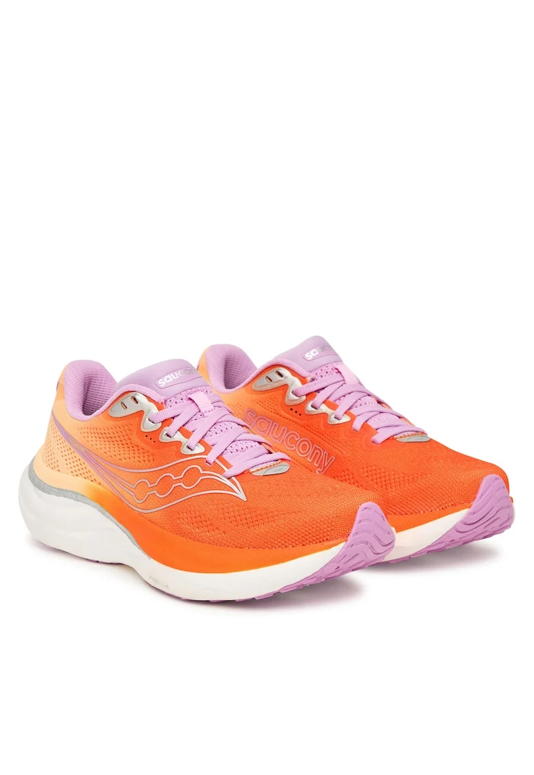 Pantofi sport dama,  material textil, multicolor, pentru alergare