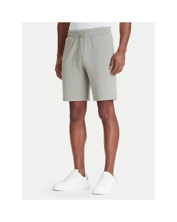 Pantaloni sport barbati, Emporio Armani, 70% bumbac, 30% modal, bej
