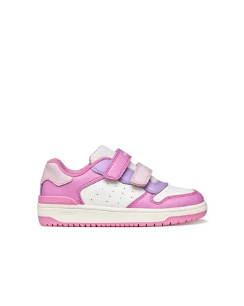 Adidasi Fete,  piele ecologica, multicolor,