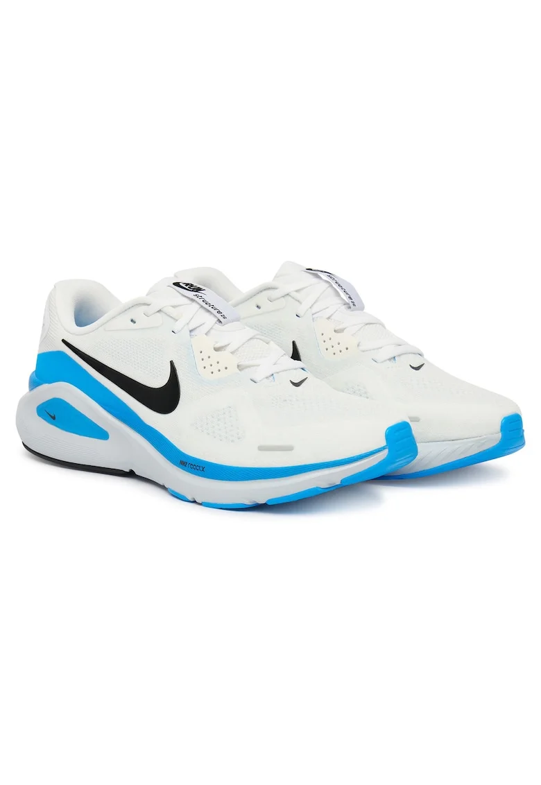 Pantofi sport barbati pentru alergare,  alb, textil