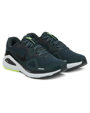 Pantofi sport barbati  pentru alergare, verde, textil