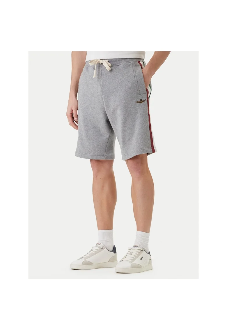 Pantaloni sport Barbati,  Gri, Bumbac
